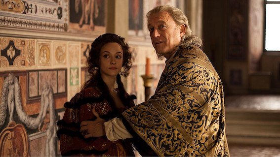 Папа и его счастье в личной жизни. Кадр из сериала "Борджиа". Фото: ВКонтакте