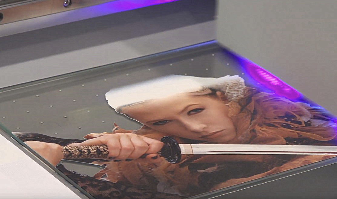 печать на стекле