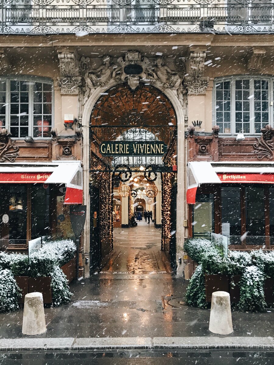 Galerie Vivienne в 1-ом округе Парижа © dima.easyart