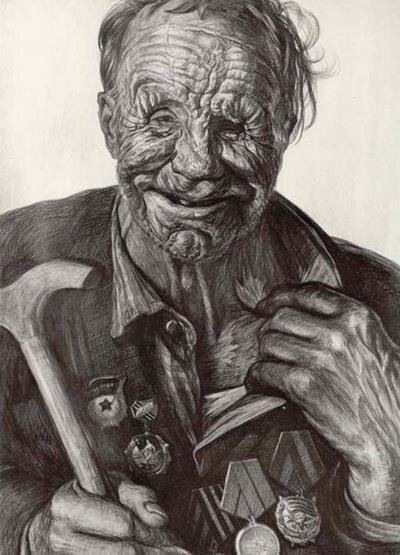 Александр Амбаров. Рисунок Генадия Диброва 1974г.