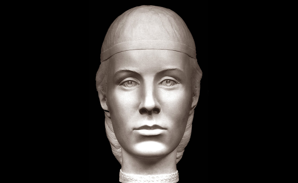 Елена Глинская. Реконструкция по черепу