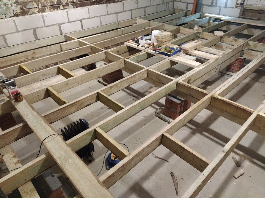 Укладка чернового пола в деревянном доме | Вечный дачник | Дзен