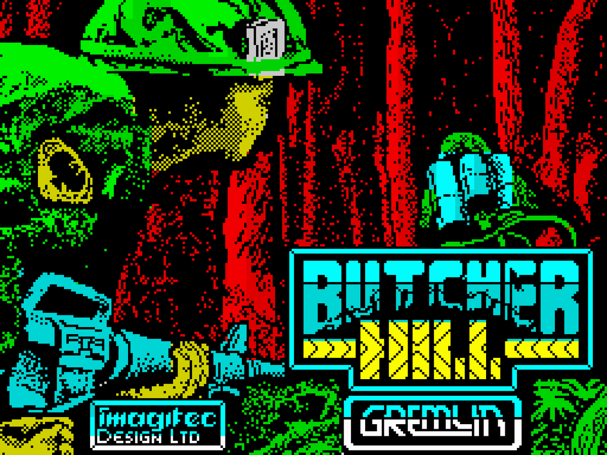Загрузочный экран игры «Butcher Hill»