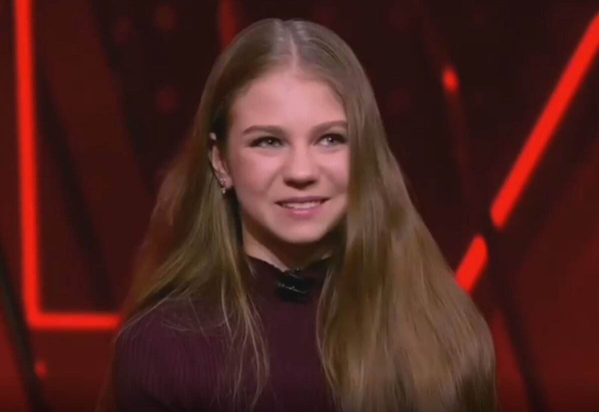 Александра Трусова. Скриншот канала «Матч!»