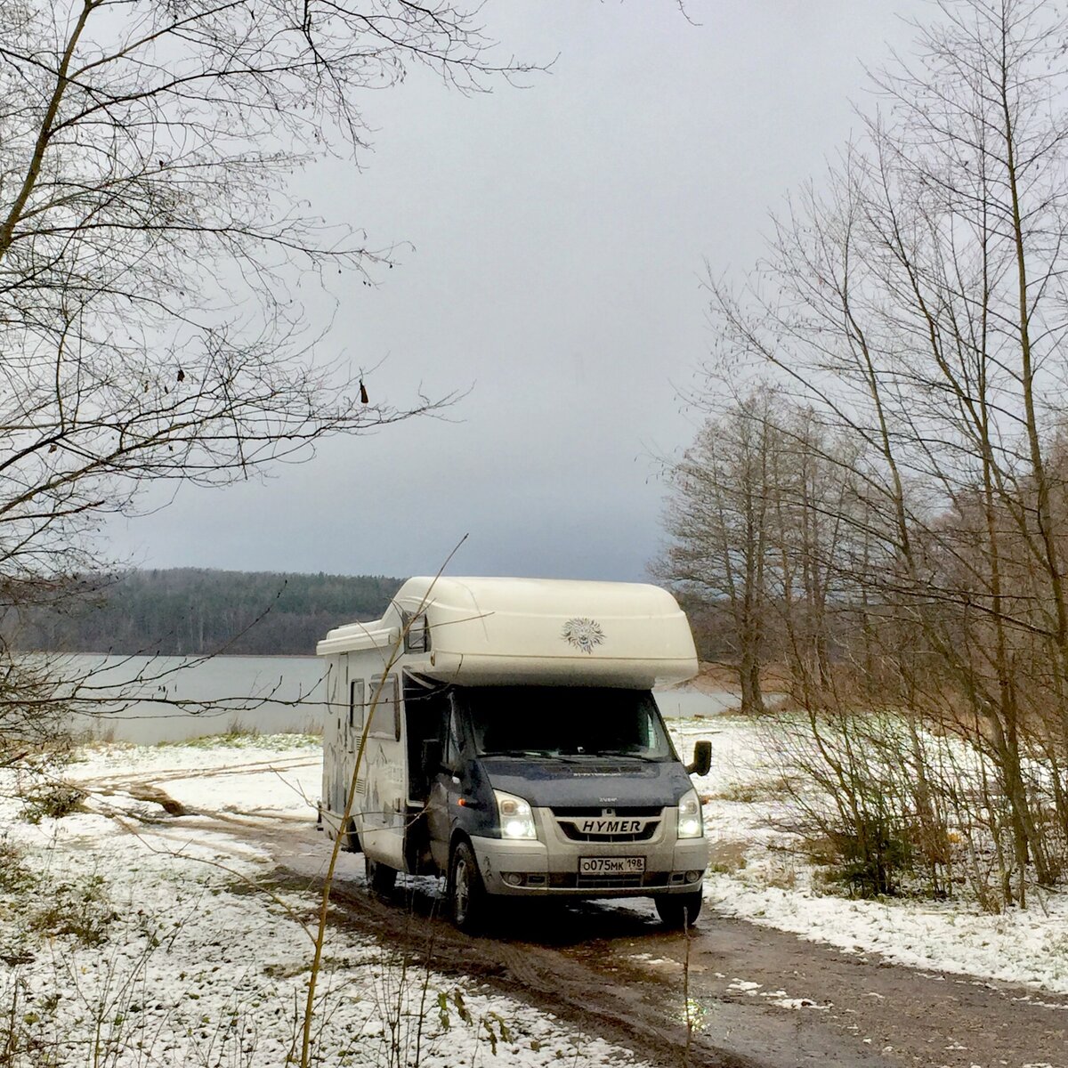 Hymer Camp 682 CL "Рыжик" на просторах России