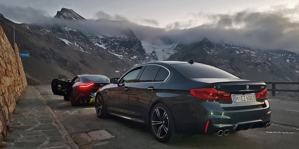 Вряд ли есть в мире место, которое подходит М5 лучше.