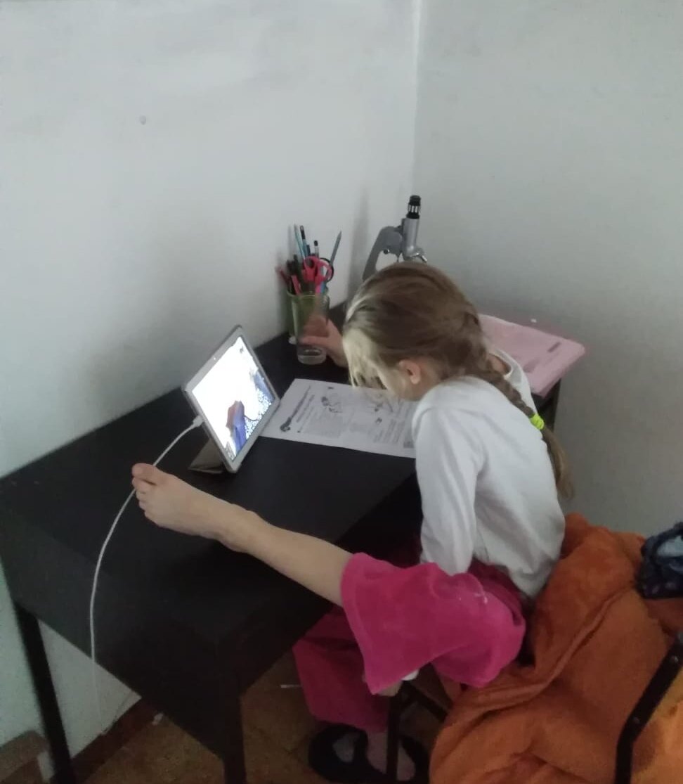 Так мы занимались на карантине))