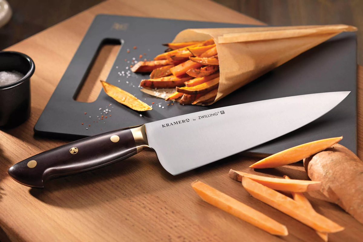 Chef knife. Zwilling Kramer нож. Нож Chef Knife. Боб Крамер ножи. Ножи Тоджиро.