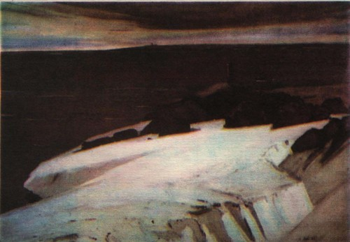 Н. Лой. Северные рубежи. Масло. 1965 год