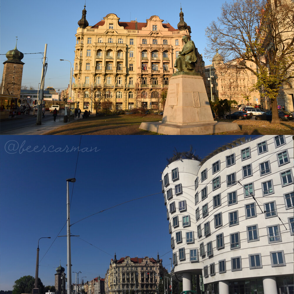 Прага. Танцующий дом