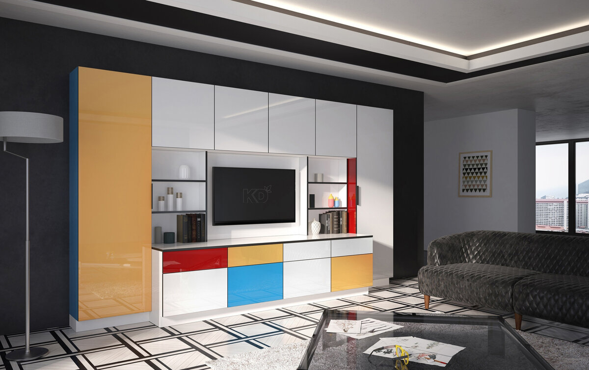 Гостиная «Мондриана»