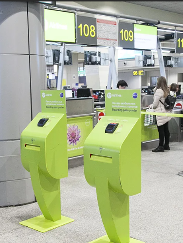 Терминал для печати посадочных