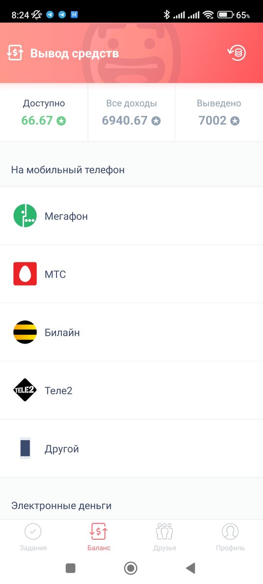 Мой доход за год