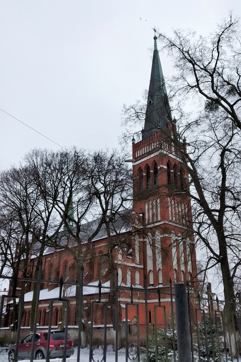 Католический собор св. Бруно в Черняховске
