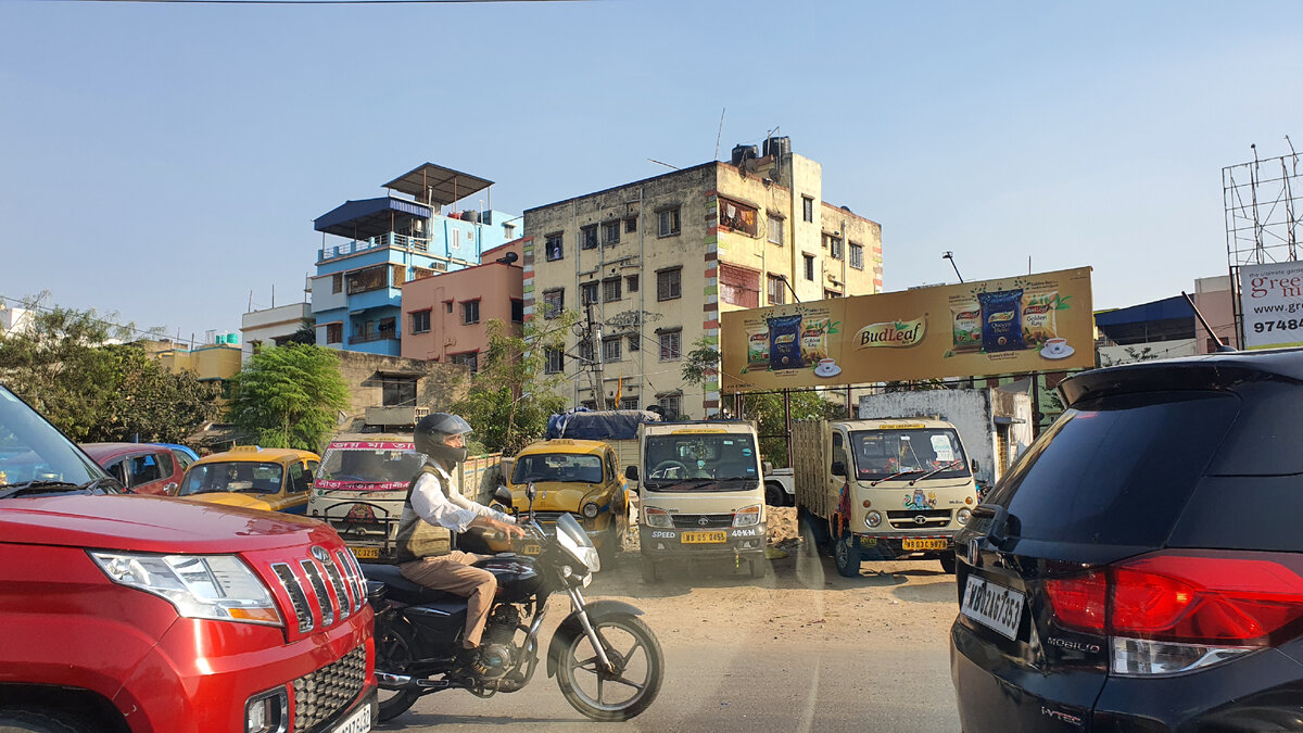 Вид на город, уже не помню, что именно фоткал