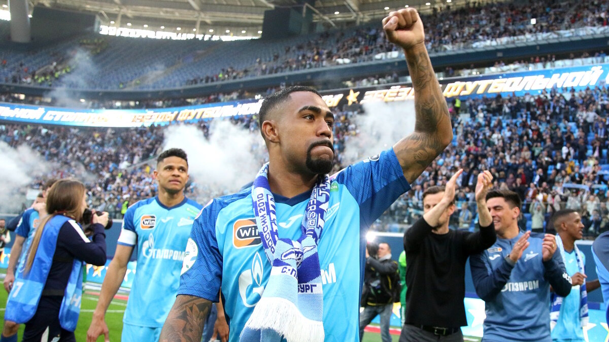    В "чемпионской" игре с "Краснодаром" футболисты "Зенита" едва не проиграли. Фото: GLOBAL LOOK PRESS