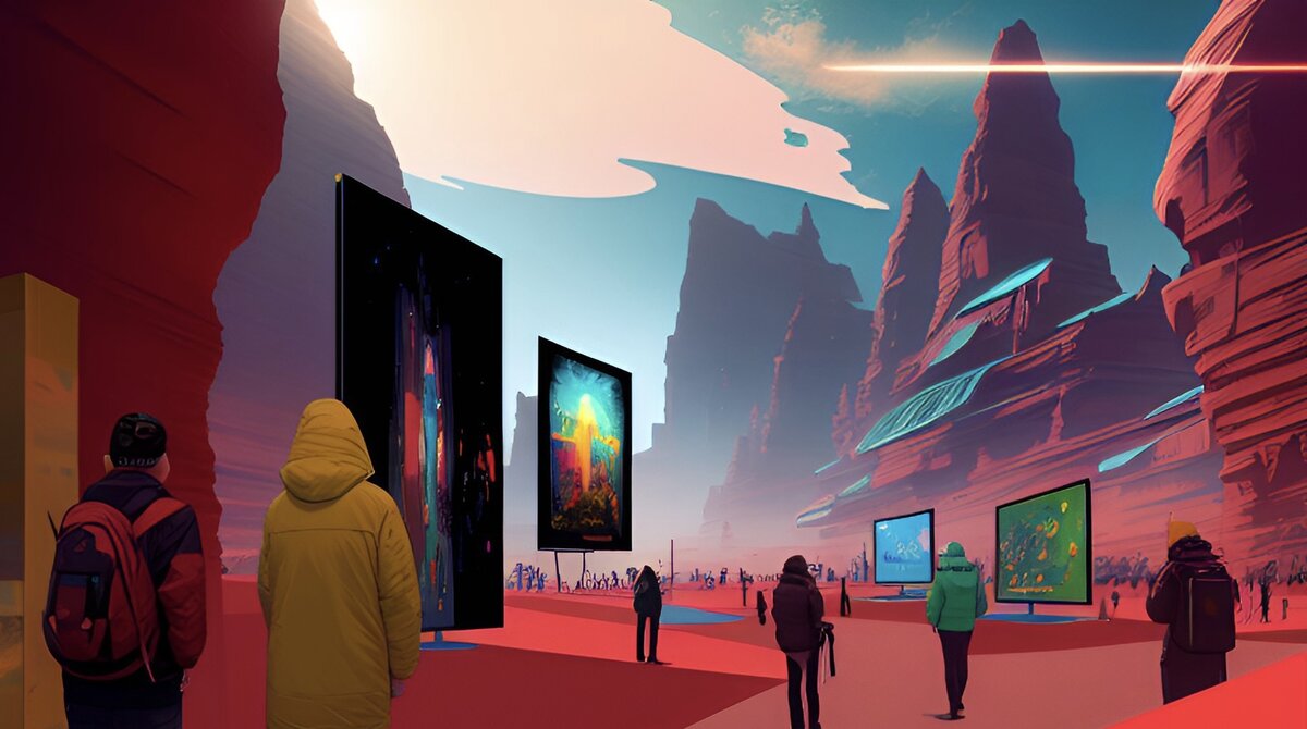 Картинка сгенерировала с помощью нейросети Dream