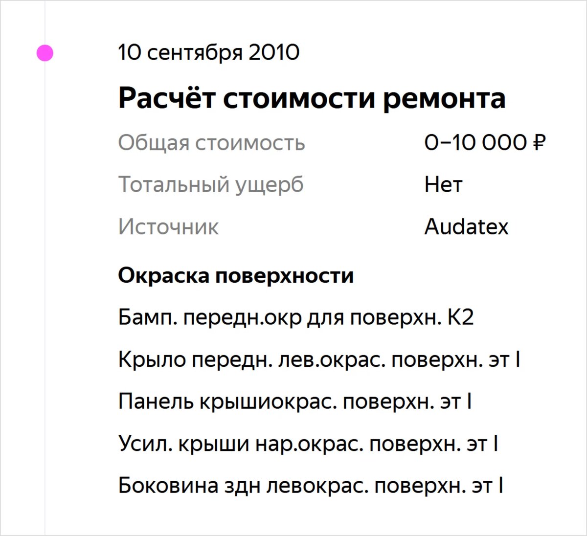 Симпатичная Тойота с ДТП, коллекцией ремонтных расчётов и скрученным  пробегом: о чём не рассказывает продавец | Журнал Авто.ру | Дзен