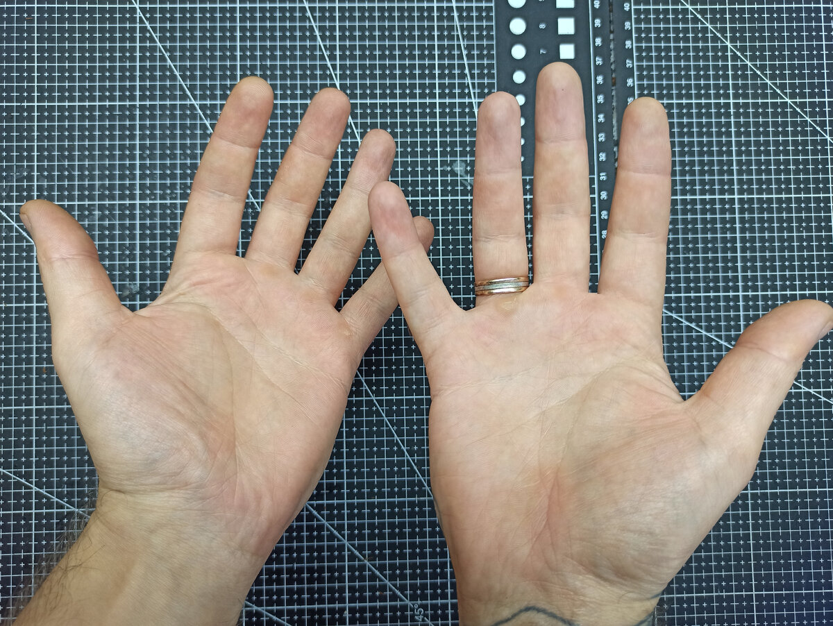 Руки кожевника😅