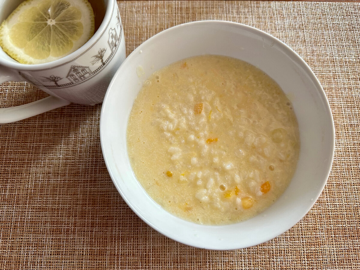 Каша рисовая с тыквой