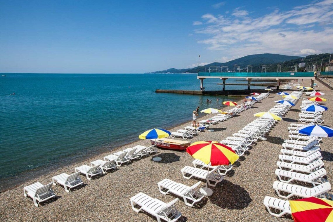 Сочинский пляж