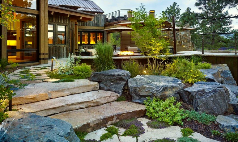 Стиль шале в ландшафтном дизайне: характерные черты | Красивый сад | Дзен