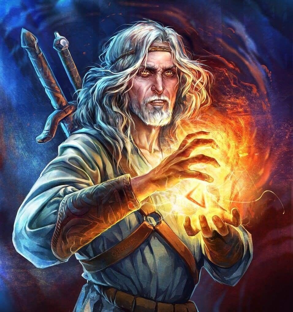 Ведун. Автор арта рисует на странице https://www.artstation.com/oheekolts - рекомендую, много хороших фэнтезийных рисунков