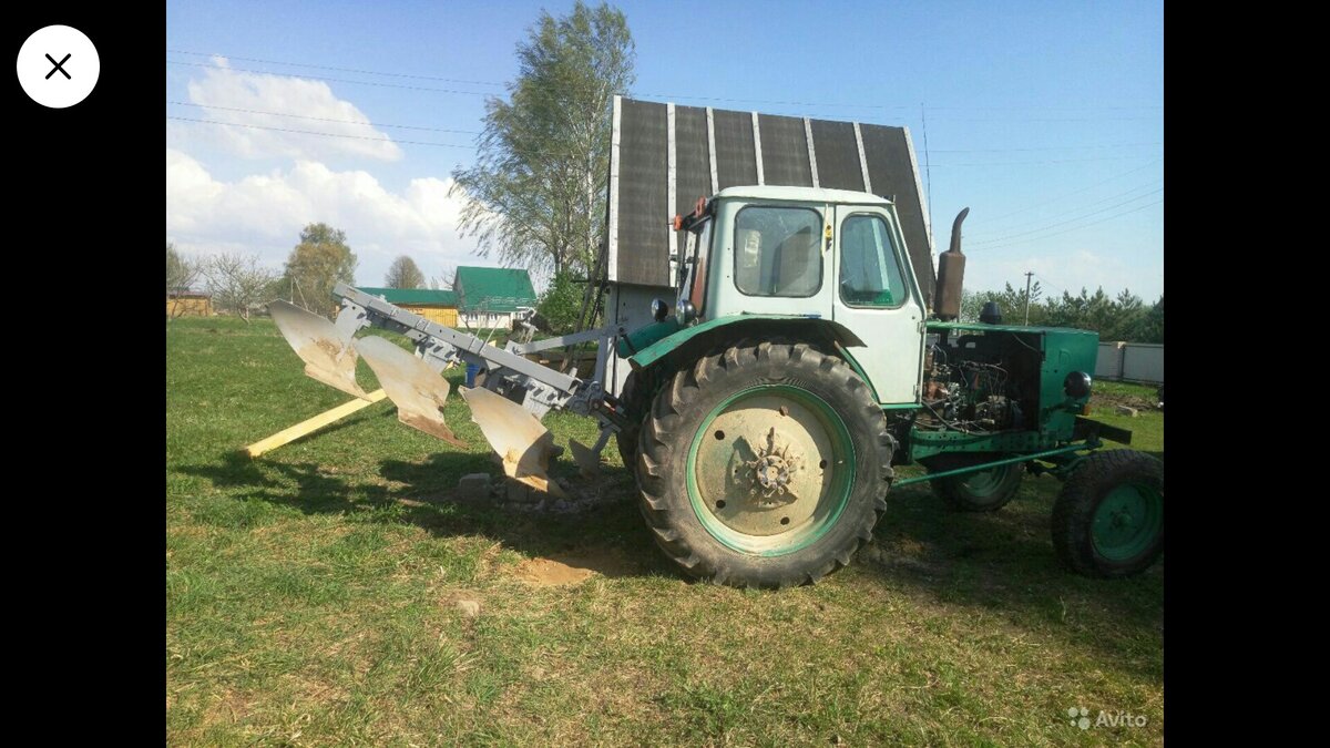 Навесил плуг решил вспахать поле. Пахать пашет только в конце вспашки плуг из земли не поднимается. Стал разбираться.