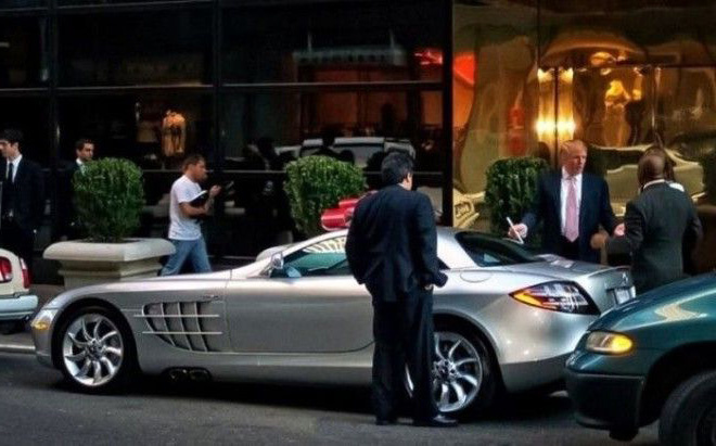 Mercedes-Benz SLR McLaren Дональда Трампа