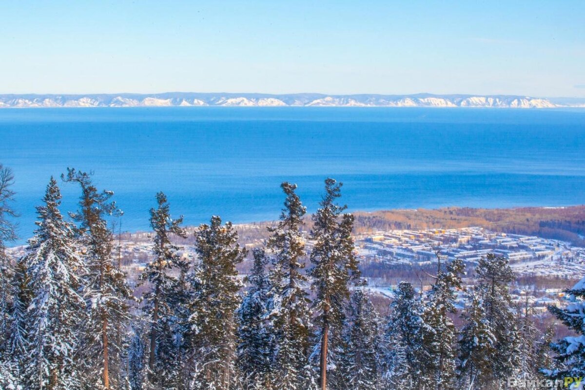 Байкальск в феврале