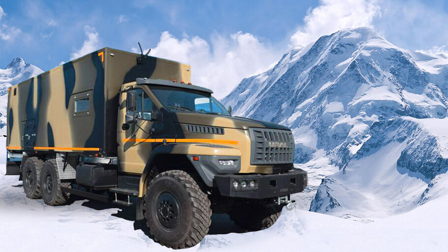 Многофункциональный автодом на базе "УРАЛ НЕКСТ" ФОТО: "УралПромАвто"