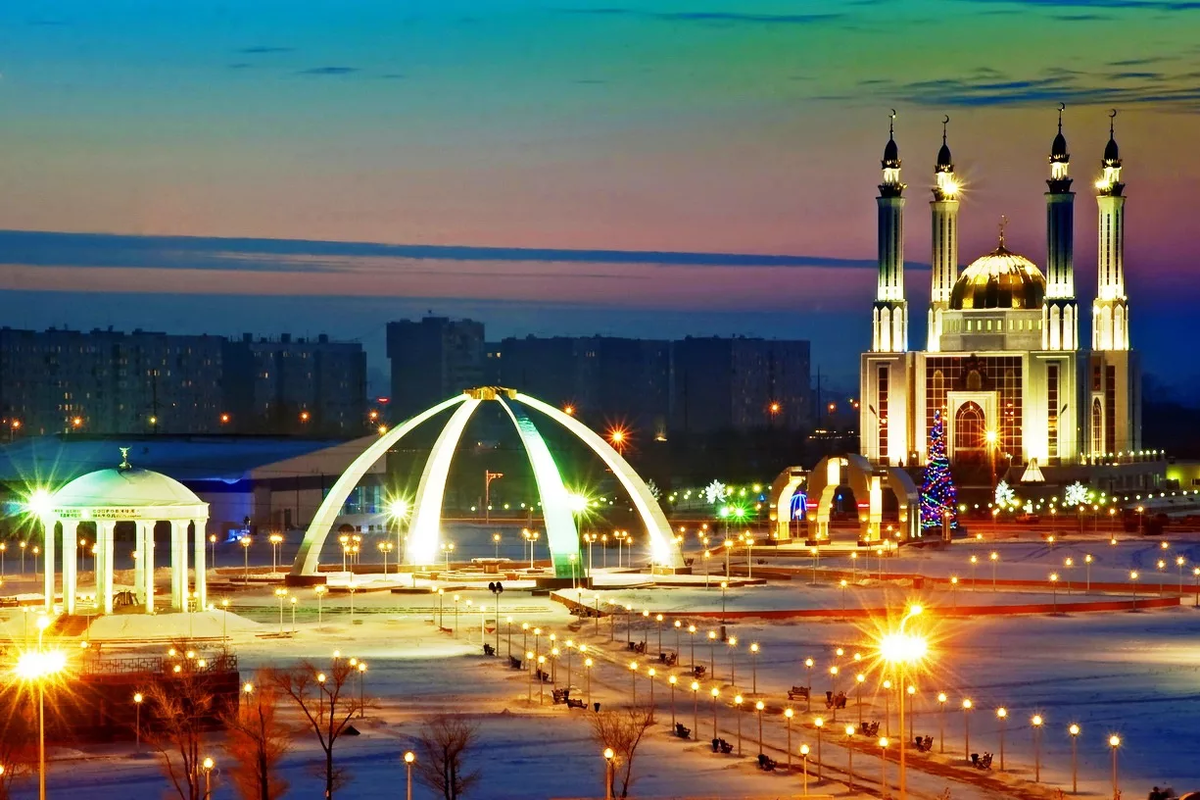 Актобе парк первого президента.