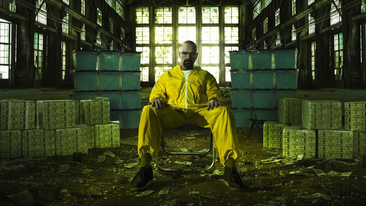 Постер к сериалу "Во все тяжкие"