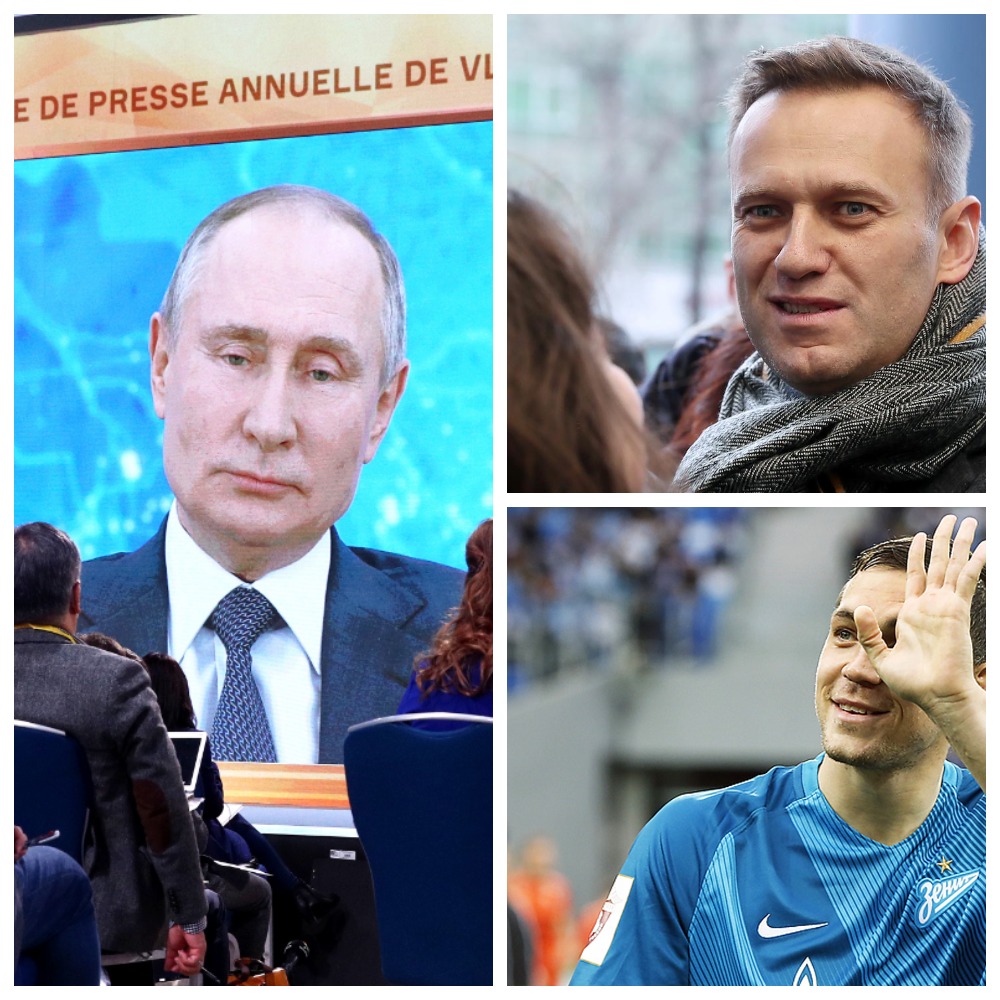 Вопросы о Навальном и Дзюбе на пресс-коференции с Президентом, как показатель деградации?0