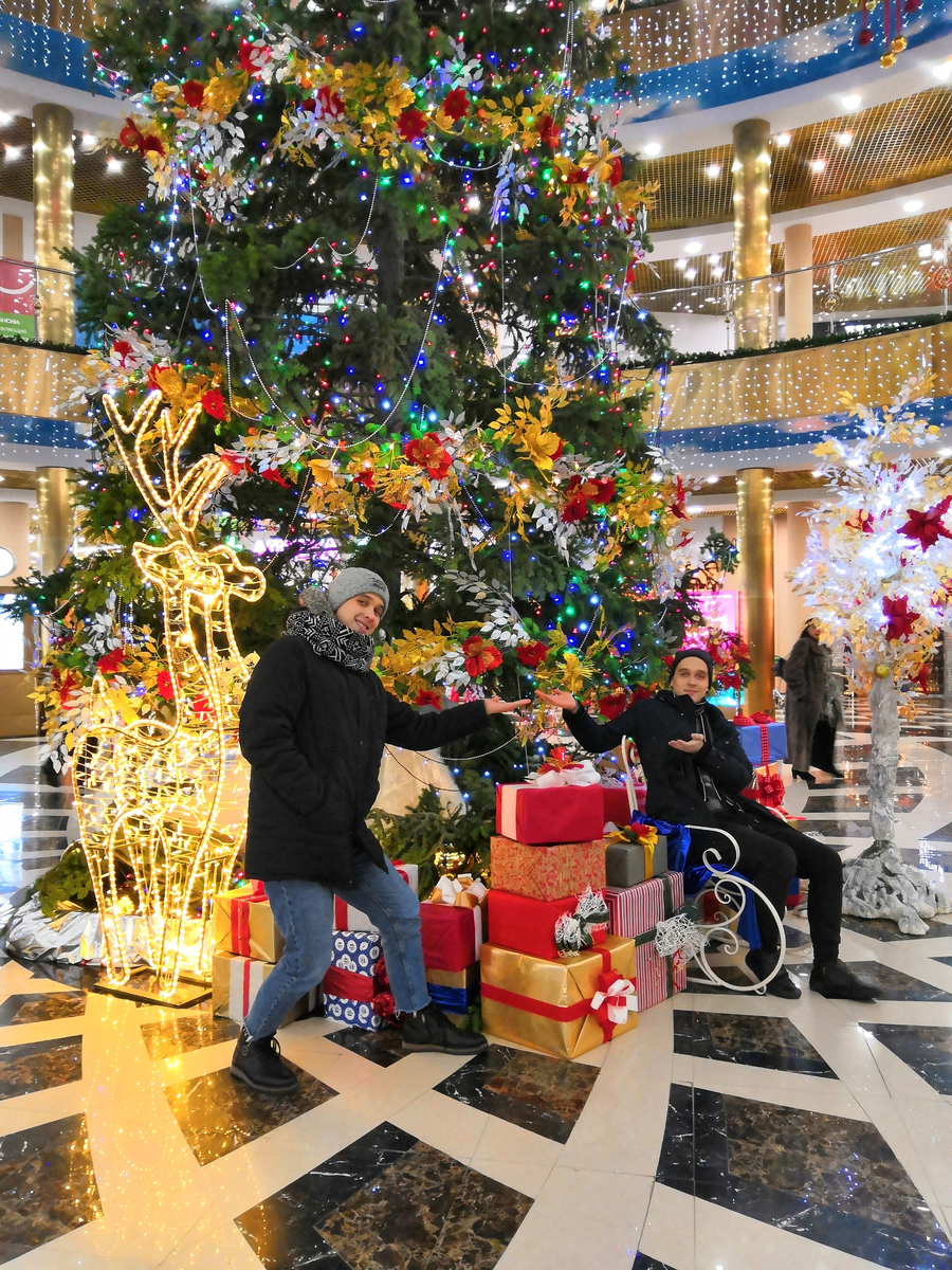 Самая большая ёлка.