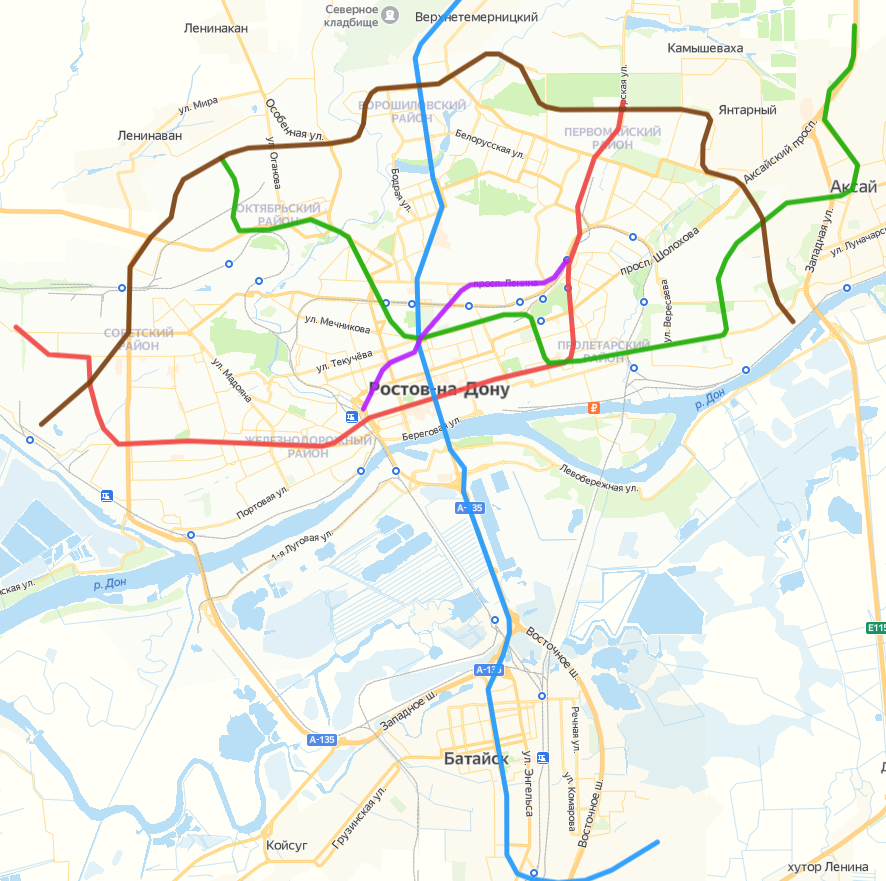 Интерактивная Карта Перспективного Развития Будущего Метрополитена.