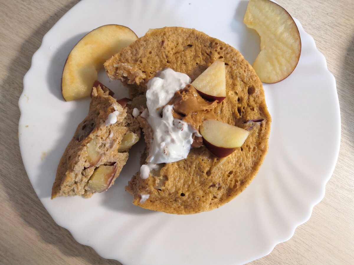 яблочный пп кекс