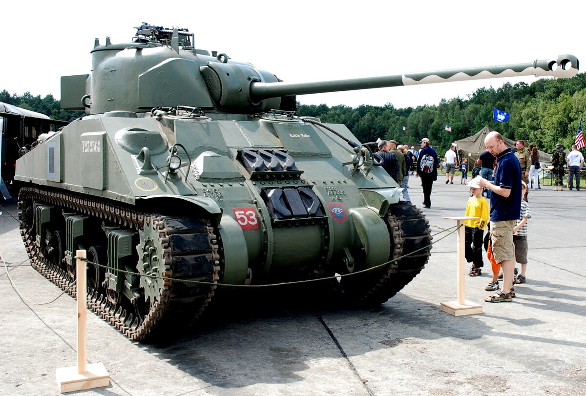  Сохранившийся экземпляр Sherman Firefly. Изображение взято в открытом доступе.
