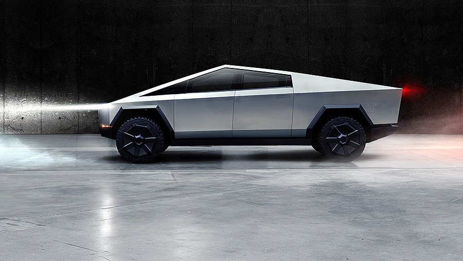 Прототип модели Tesla Cybertruck