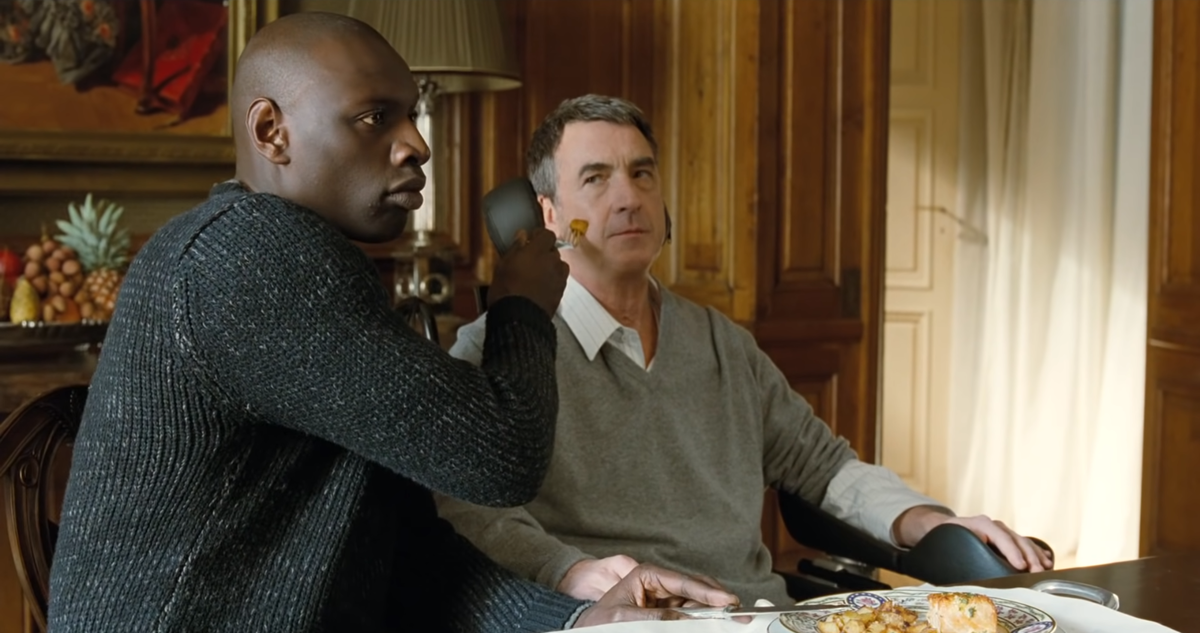 2 1 википедия. Омар си Дрисс. 1+1 Неприкасаемые. +1 (Неприкасаемые) (intouchables) 2011. Франсуа Клюзе и Омар си 1+1