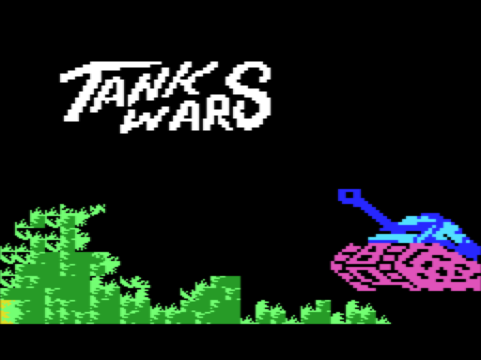 Tank Wars on MSX