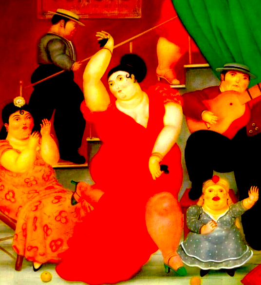 Изображение картины Fernando Botero, с официальной страницы instagram.com/botero_artist/