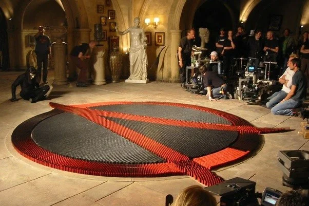 кадр со съемок