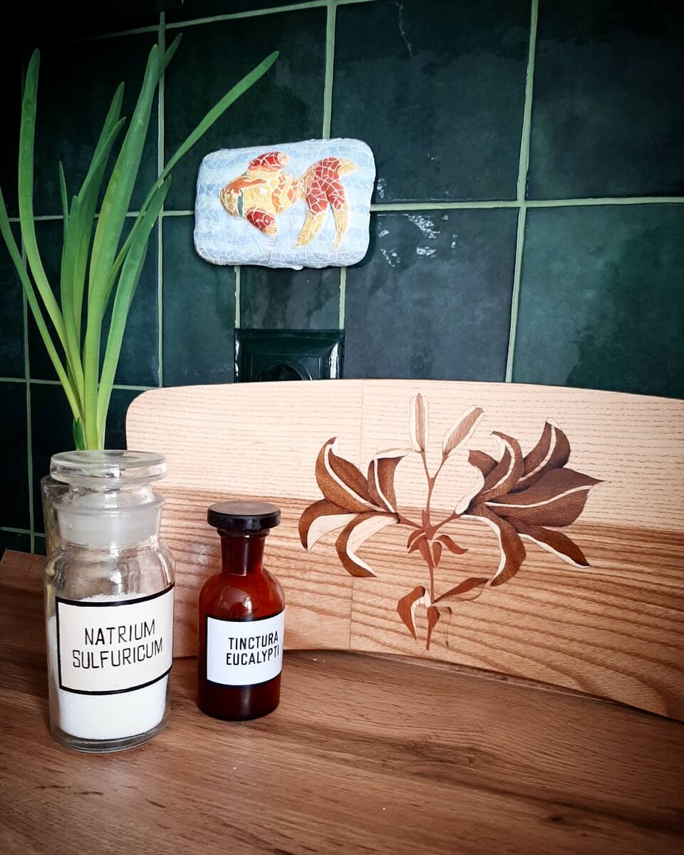 Моя первая работа в этой старинной технике