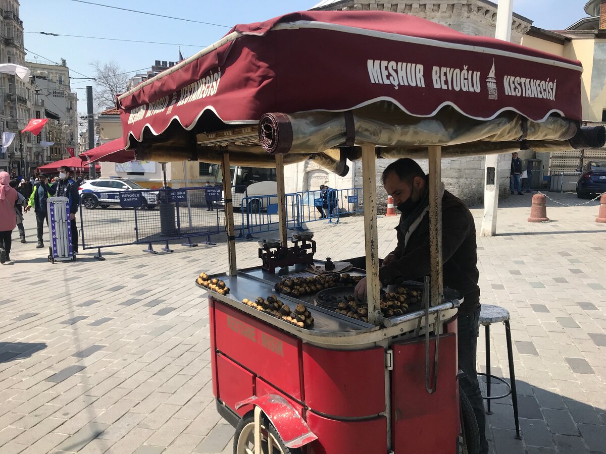 По словам туриста в Стамбуле подорожала уличная еда.  Фото Сергея П.