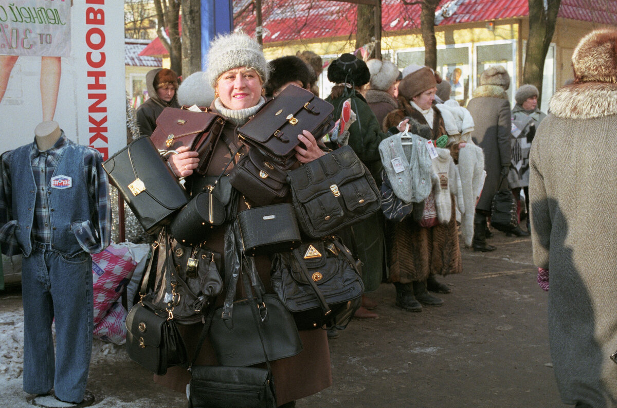 Бывшая спекулянтка - нынешняя предпринимательнициа.