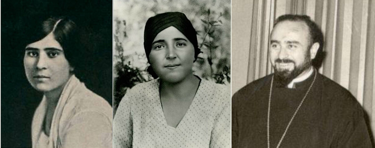 На фото: Аврора Мардиганян в 1918 году, в возрасте 17 или недавно исполнилось 18 лет. (Из информационного бюллетеня американского Комитета помощи армянам и сирийцам), Надежда Аллилуева, Гарегин I.