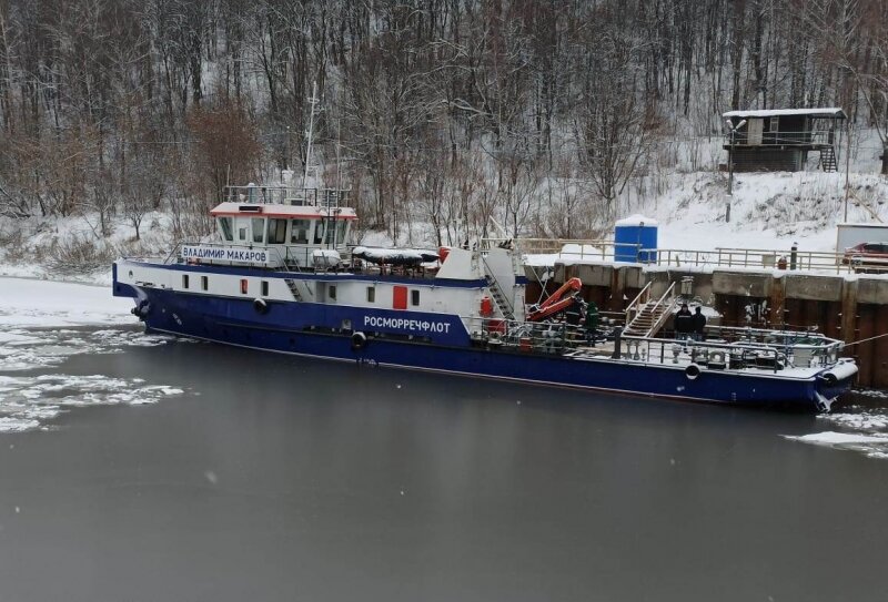 Обстановочный теплоход «Владимир Макаров» / Фото: Росморречфлот