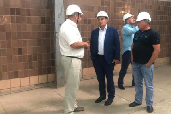    Гендиректор «ТИС-ЭС» Р.Е. Кудрявцев познакомился с производственными участками ООО «Камышинская ТЭЦ»