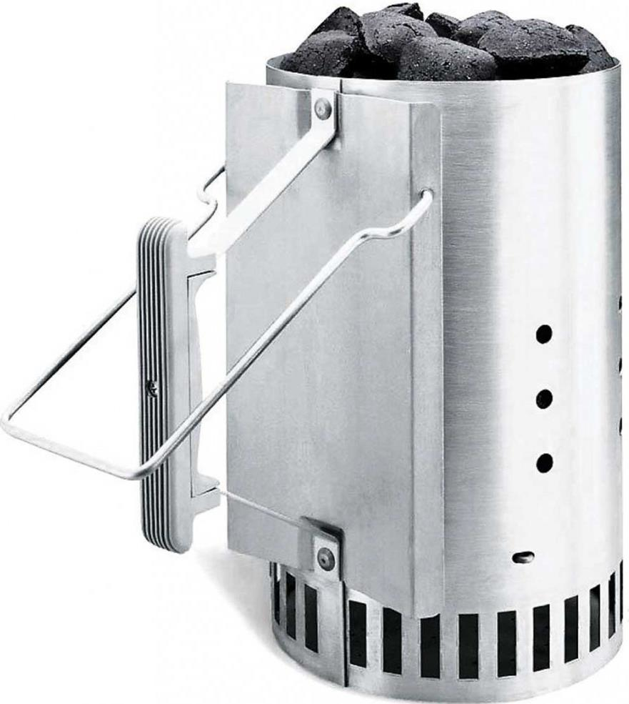 Стартер с углем.